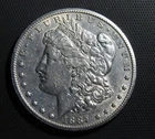 1887 s Morgan Silver Dollar