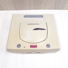Sega Saturn Console with 5 games & 2 controllers Japanese white * US DUTY PAID