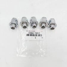 FOR Toyota Lexus Factory OEM Chrome Wheel Lug Nut NEW 9008494001 SET OF 5