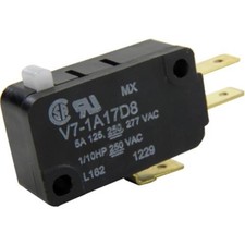 2pc HONEYWELL MICROSWITCH V7-1A17D8 Basic Switch SPDT Pin Plunger 5 Amps@ 2