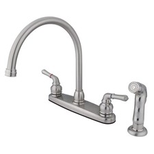 Kingston Brass KB79.SP Magellan 1.8 GPM Standard Kitchen Faucet - - Nickel