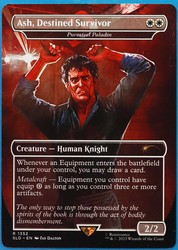 Ash, Destined Survivor - Puresteel Paladin (Secret Lair Drop) Magic: The Gathering NM
