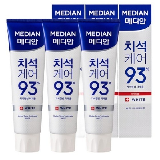 MEDIAN Dental IQ 93% Toothpaste 120g x 3EA Whitening Dental Amore
