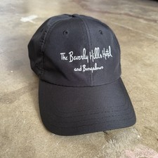 CAPPELLO DA BASEBALL NERO INDOSSATO THE BEVERLY HILL HOTEL BERRETTO REGOLABILE ADULTO POLO LOUNGE