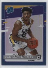 2021-22 Panini Chronicles Draft Picks Blue 56/99 Cameron Thomas #215 5u3
