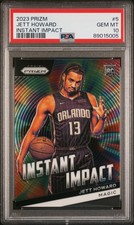 2023 PANINI PRIZM INSTANT IMPACT #5 JETT HOWARD PSA 10