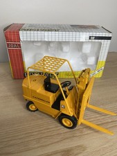 Joal 215 Caterpillar Forklift Diecast Model Compact Boxed Vintage DAMAGED
