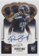 2013 Crown Royale Retail Bronze Die-Cut Signatures 71/75 Spencer Ware Auto 0l2