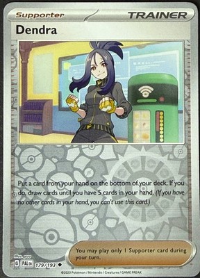 Dendra - Reverse Holo Uncommon SV02: Paldea Evolved 179/193 NM