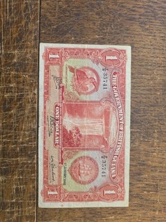 Britisch Guayana 1942 Pick 12c Banknote