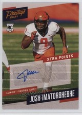 2021 Panini Chronicles Draft Picks Orange Josh Imatorbhebhe #PS-JIM Auto 5c2