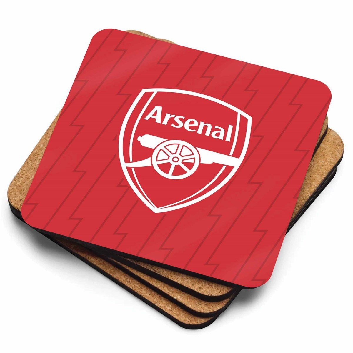 Arsenal FC Cork Coasters, Kitchen Accessories, Sports, Gift