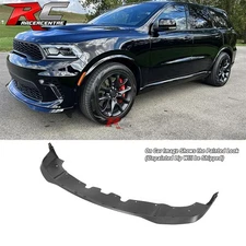 Fit 21-25 Dodge Durango Front Bumper Lip 21+ Hellcat Style Spoiler Splitter PP