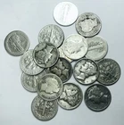 *MIXED DATE ASSORTED SILVER DIME LOT* *17 TOTAL COINS* NR #G4434