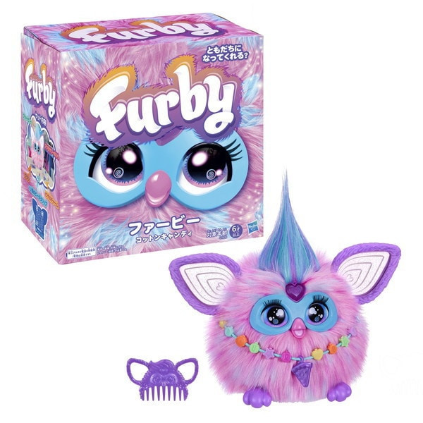 G1639 Furby Cotton Candy Sound Doll Plush Stuffed Toy Hasbro | eBay