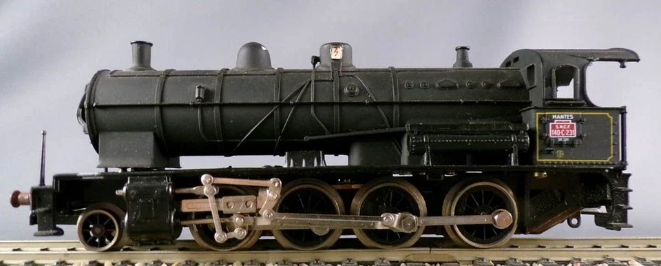 Jouef 8282 Ho Sncf Loco Vapeur 140 C 231 Consolidation Ouest Eclairage Tender 18 - Photo 4/4