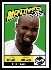 2001 Upper Deck Vintage #M12 Carlos Delgado Matinee Idols BLUE JAYS