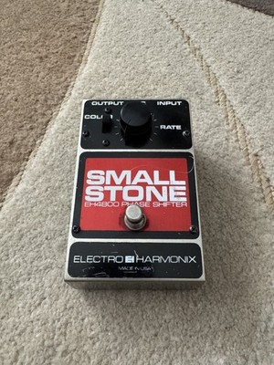 Electro Harmonix Small Stone EH4800 Phase Shifter - 80s Vintage Phaser Pedal USA