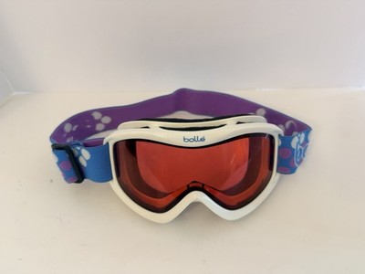 BOLLE GOGGLES Purple/ Blue Extreme Strap Ski Snowboard Snowmobile Skiing Skier