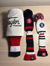 NEW TAYLORMADE U.S. OPEN HEADCOVER SET - DRIVER/FAIRWAY/HYBRID