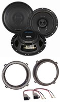 Crunch 2-Wege 16,5Cm 200Watt Lautsprecher FüR Kia Sportage Ab 15 FronttüR Auto B
