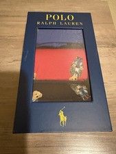 NIB Polo Ralph Lauren Bear Boxer Briefs 3 Pack Blue / Red / Black PICK SIZE