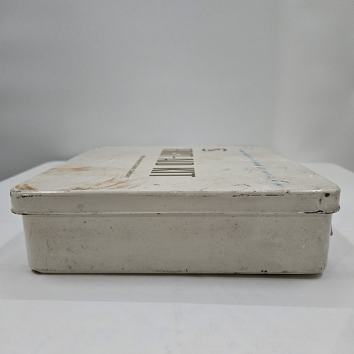 Welsh First Aid Metal Wall Mount Cabinet Medical Kit Vintage w/ Supplies - Bild 6 von 11