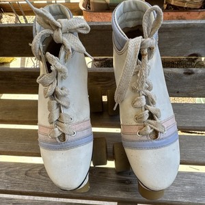 Vintage Sprints Roller Derby Quad Wheel Roller Skates 