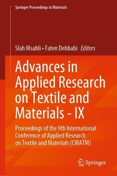 Advances In Applied Research On Textile And Materials - Ix Slah Msahli-image