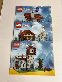 LEGO Creator MANUALS ONLY 31025 5770 5891 31048 31050 31036 31035 31006-21pc Lot