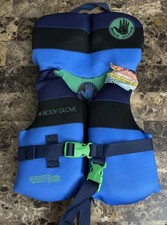 New Body Glove Boy's Infant PFD Life Jacket, Less than 30 lbs, Blue/Green