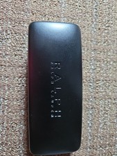 RALPH LAUREN BLACK AUTHENTIC EYEGLASSES SUNGLASSES HARD CLAM SHELL CASE