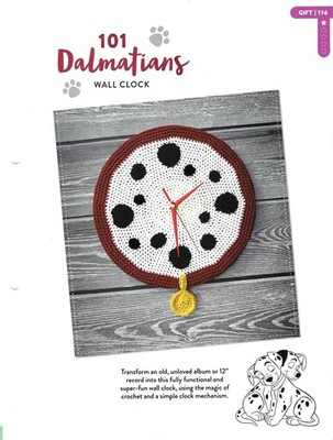 Disney - 101 Dalmatiner Wanduhr (PHYSISCHE Häkelanleitung)