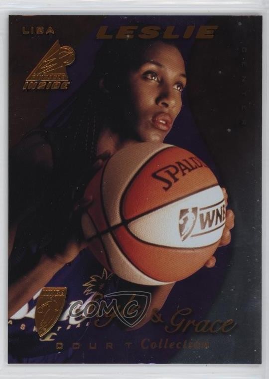 1997 Pinnacle Inside WNBA Court Collection Lisa Leslie #73 Rookie RC HOF 1as0