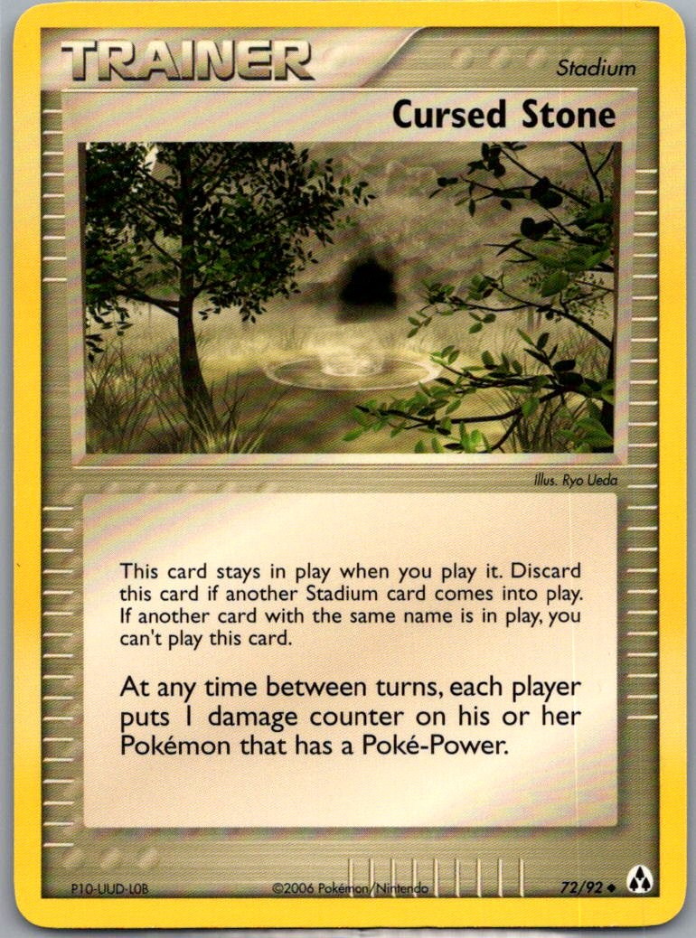 EX Legend Maker #72/92 Cursed Stone