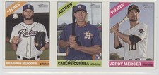 2015 Topps Heritage High Number Brandon Morrow Carlos Correa Jordy Mercer 0r4