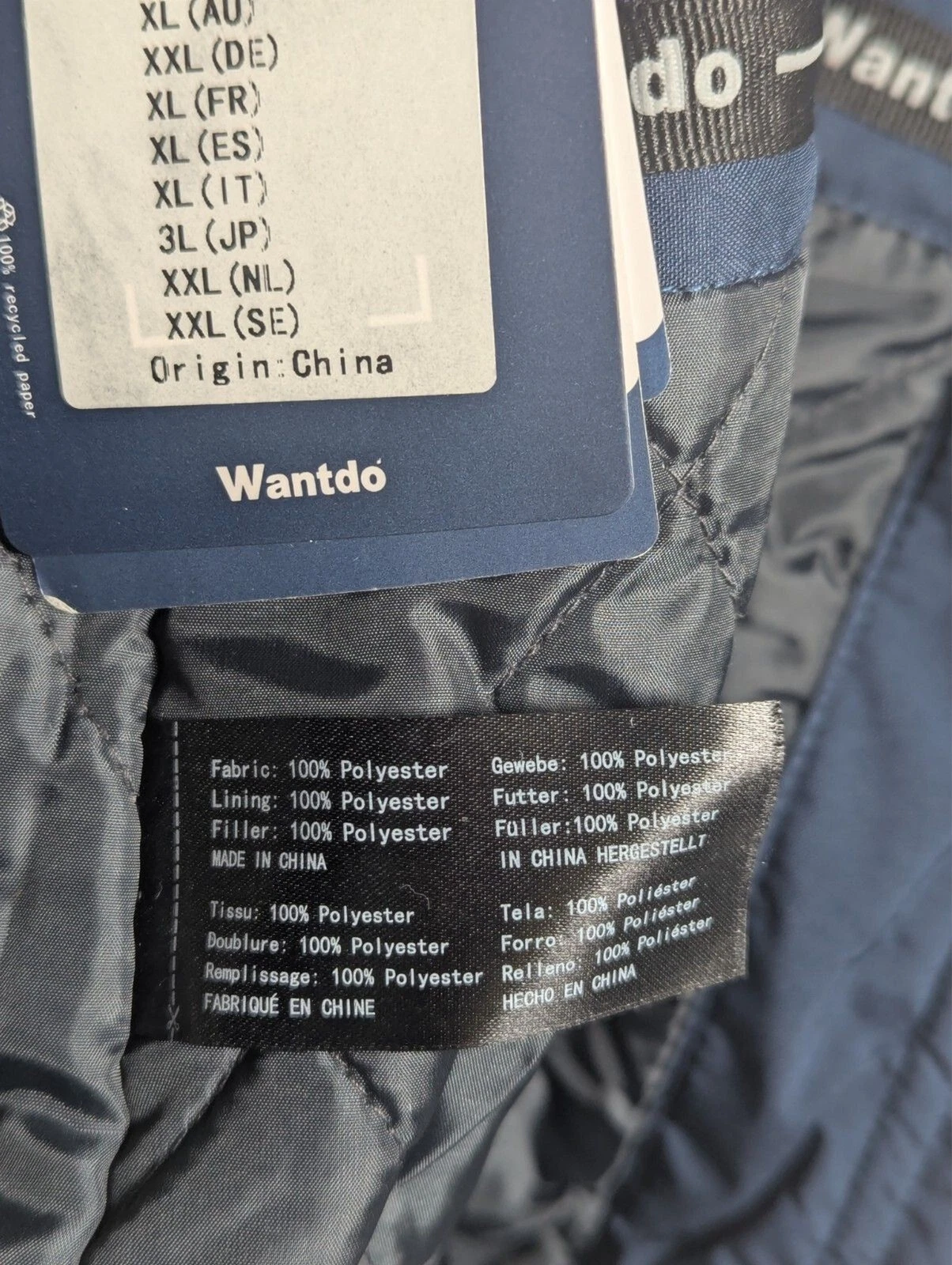 Wantdo - Waterproof - Winter Jacket - Men's Coat - Size XL - product detail image 11