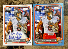 Ollie Gordon 2024 Onyx Vintage RC - Lot Of 2 - OKlahoma State