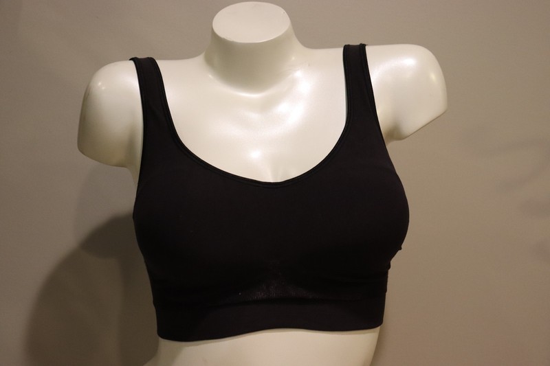 Womens BALI Black Bra Size Large