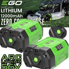 For EGO Power BA6720T 56-Volt 12.0 Ah LithiumBattery Upgraded Fuel Gauge 2PACK