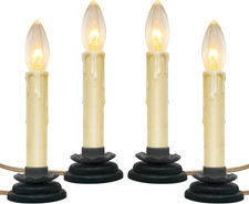 5 Inch Christmas Window Candles, Vintage Electric Window Candles Lights with ...