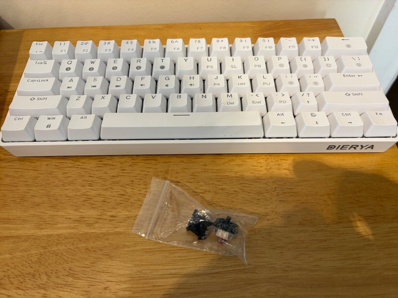 DIERYA dk61 mechanical keyboard