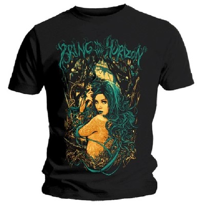 RARE! Bring Me the Horizon Forest Girl T-shirt Black MEn Women All Size HOT NEW