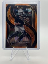 2025 Panini Select Kyle Teel Rookie Premier Orange Flash Prizms #104 White Sox