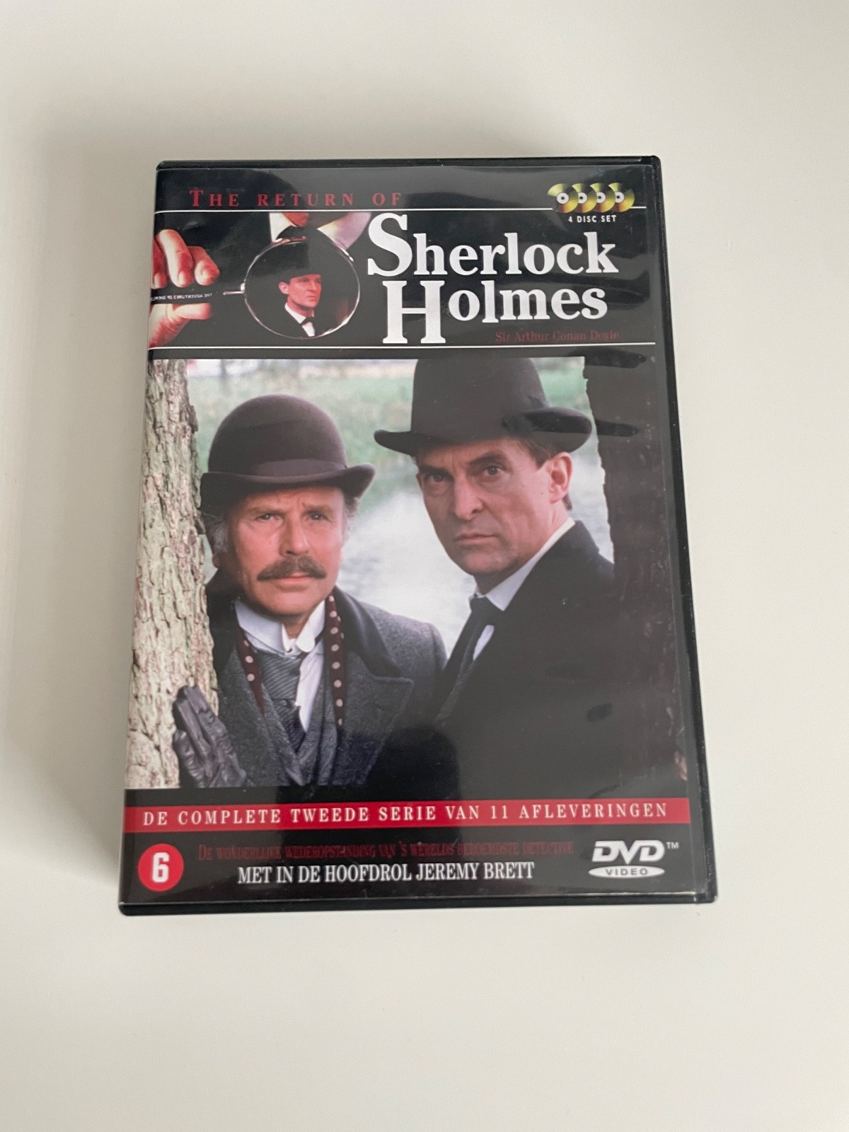 The Return of Sherlock Holmes 4 DVD Boxset Dutch 2nd Series Excellent Condition.