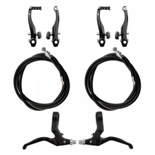 Origin8 Sport Comp MTB V-Brake Set with Forged Aluminum 6061-T6, Dual Spring