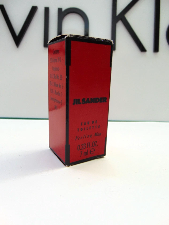 Colônia masculina FEELING MAN jil sander eau de toilette VIAGEM NOVA NA CAIXA Alemanha - Imagem 3 de 4