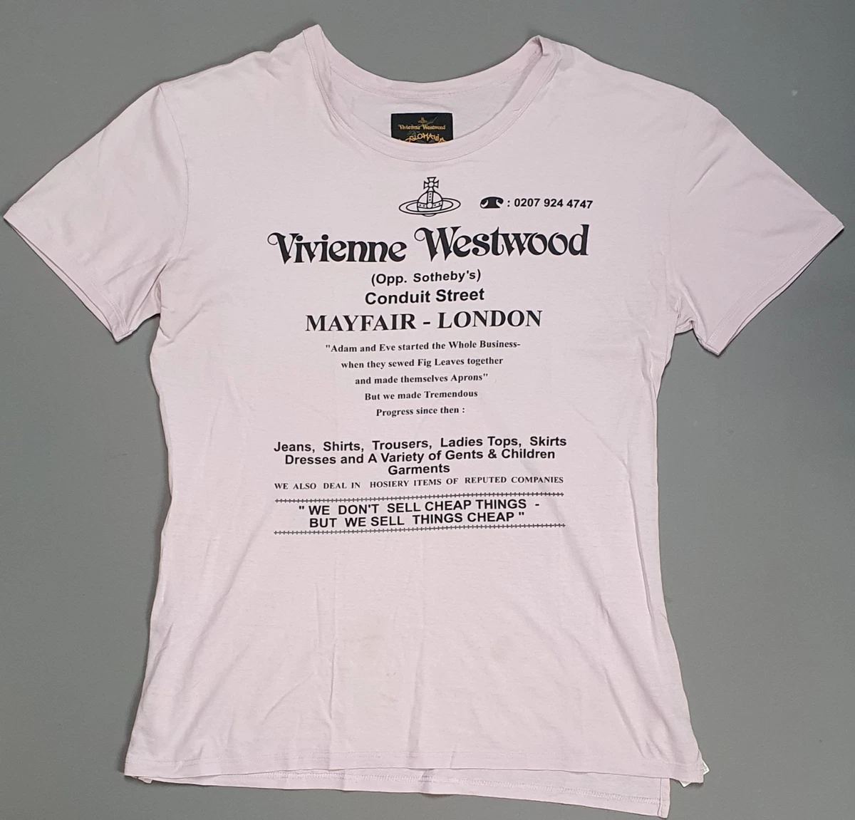 Vivienne Westwood T-Shirts for Women for sale - eBay