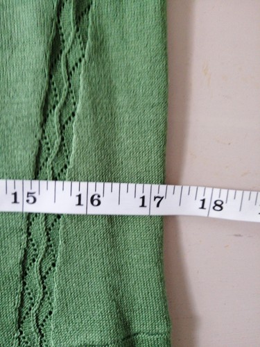 Next Womens Dress Size 12 Green Short Cap Sleeve V-Neck Stretch Knit A-Line - Picture 14 of 16