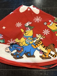 New Winnie The Pooh  And Friends Christmas Tree Skirt Tree 30” Cute Decor